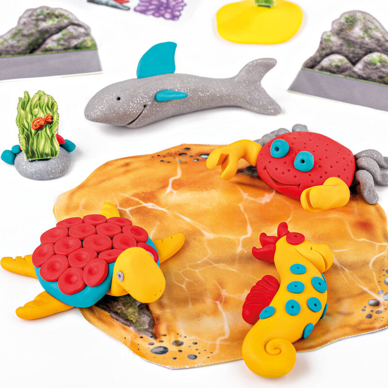 Staedtler Modelliermasse-Set Oceanlife – 4 Blöcke