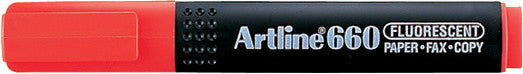 Artline 660 Textmarker Rot – Keilspitze, 1–4 mm