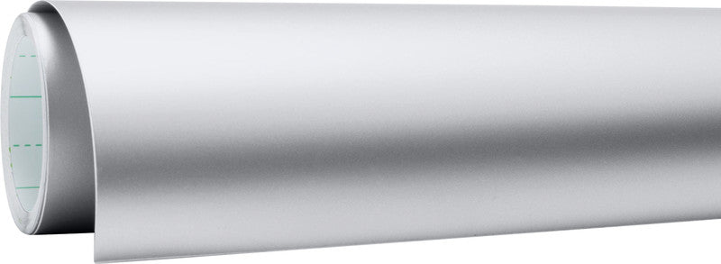 Cricut Vinylfolie matt-metallic, selbstklebend – Silber – 24,1 × 91,4 cm – für JOY Xtra Schneideplotter