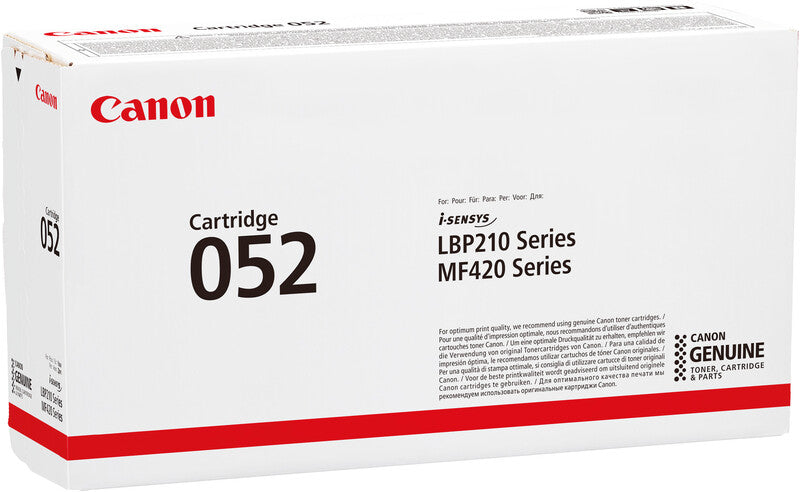 Canon Toner 052 – schwarz, 3100 Seiten