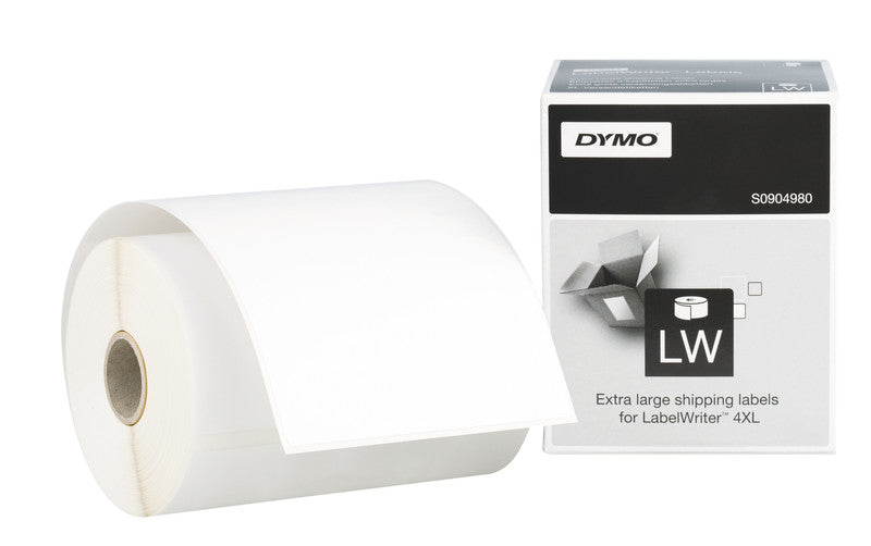 DYMO Versand-Etiketten, 159 mm × 104 mm, weiss, Papier, permanent, für LabelWriter 4XL, 220 Stück
