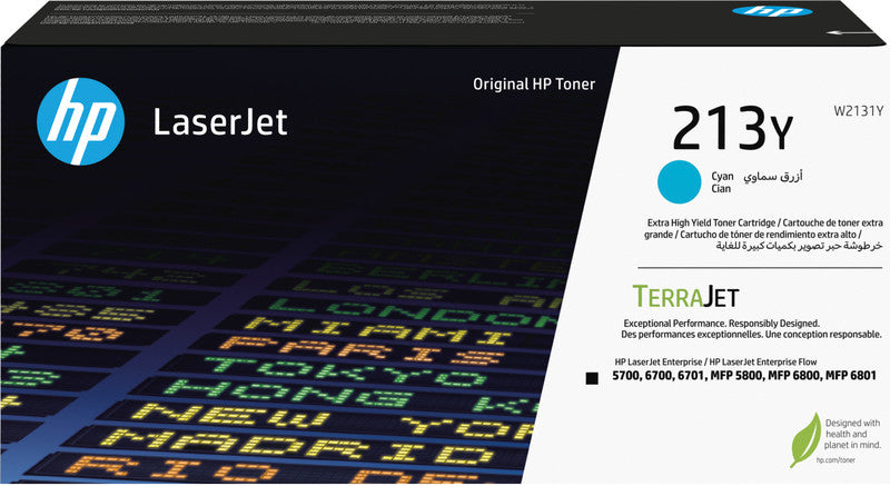HP Toner 213Y – cyan, 12000 Seiten