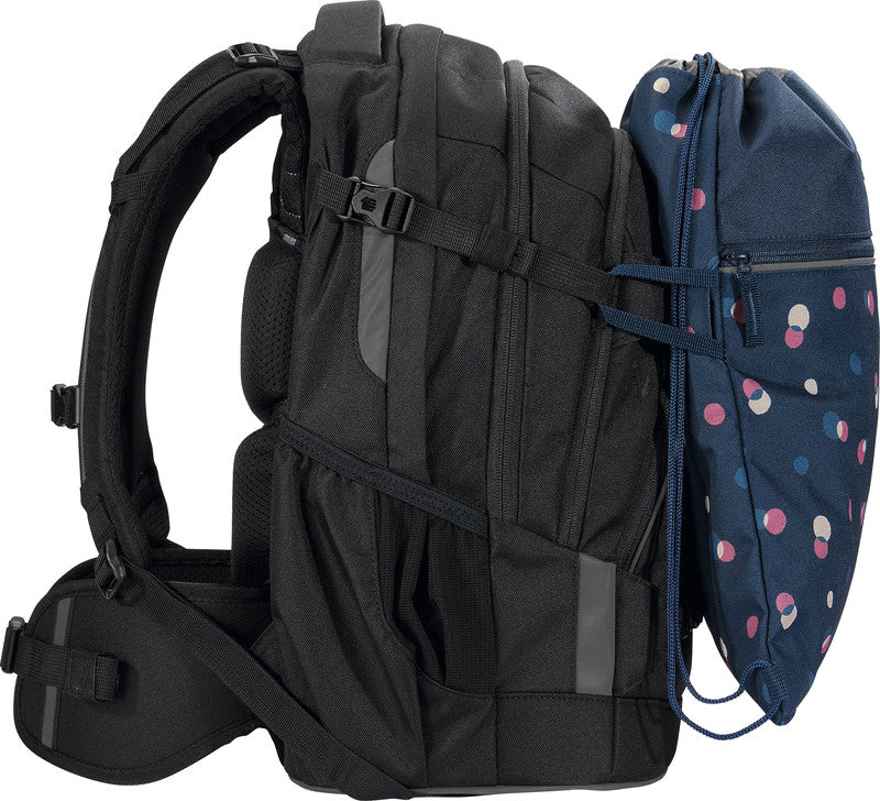 Coocazoo Sportbeutel – 10 l, Motiv Bubble Dreams, wasserabweisend, 34 × 43 cm