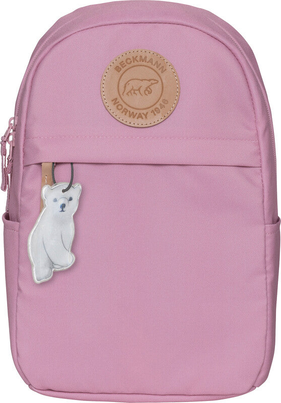 Beckmann Kindergartenrucksack Urban Mini – pink – 10 l – 21,0 × 35,0 × 16,0 cm – aus recycelten PET-Flaschen