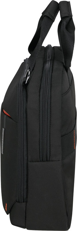 Samsonite Network 4 Notebook-Tasche – 11 l, Aufsteckfunktion, Recyceltes PET (rPET), Schwarz