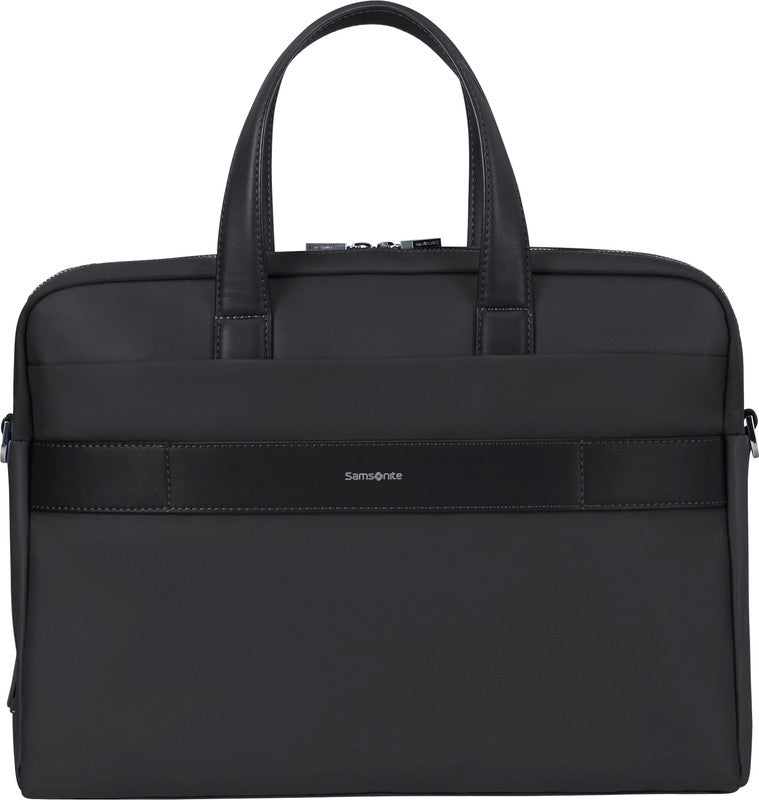 Samsonite Workationist Notebook-Tasche – 12 l, wasserabweisend, USB-Port, recyceltes PET (rPET), schwarz