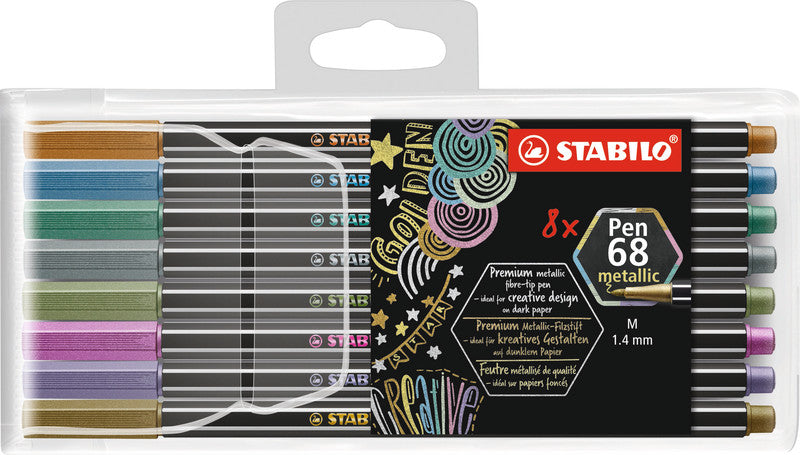 STABILO Filzstifte, Strichbreite 1,4 mm, 8 Farben