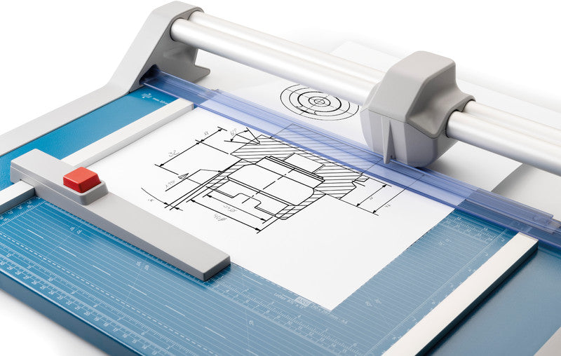 Dahle Roll- und Schnitt-Schneidemaschine 550 Generation 3 – 360 mm, bis A4, 20 Blatt