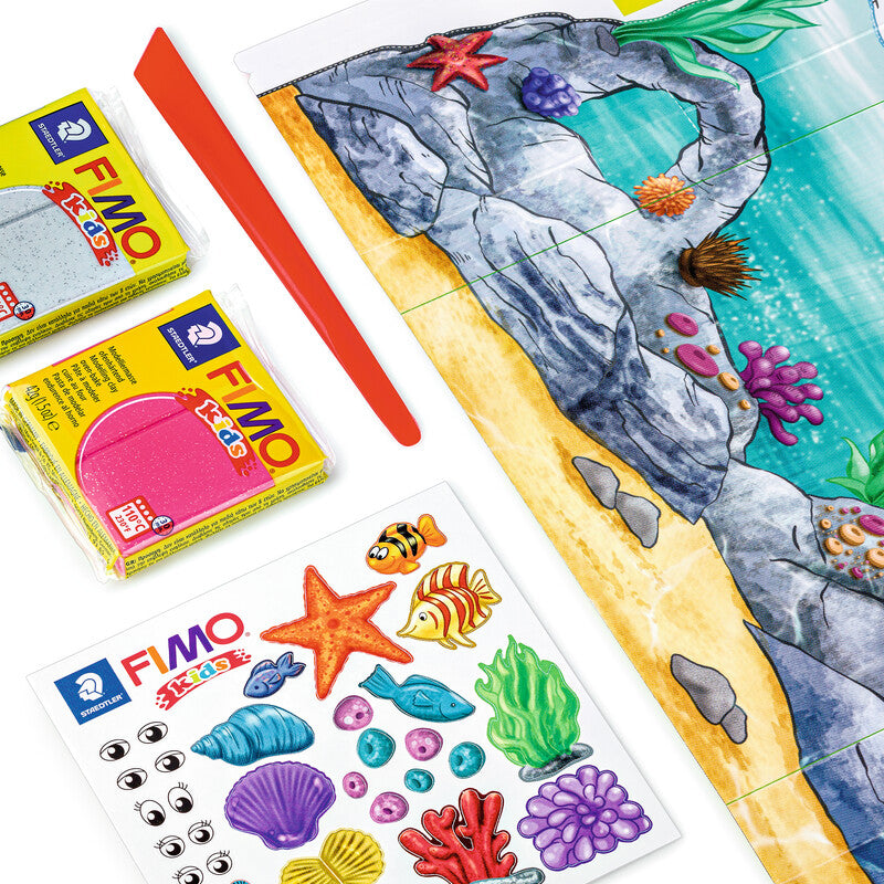 Staedtler FIMO – Modelliermasse-Set Mermaid – 4 Blöcke à 42 g
