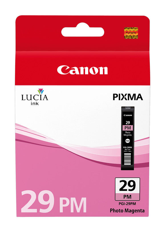 Canon Tintenpatrone PGI-29 p.mag., magenta, 228 Seiten