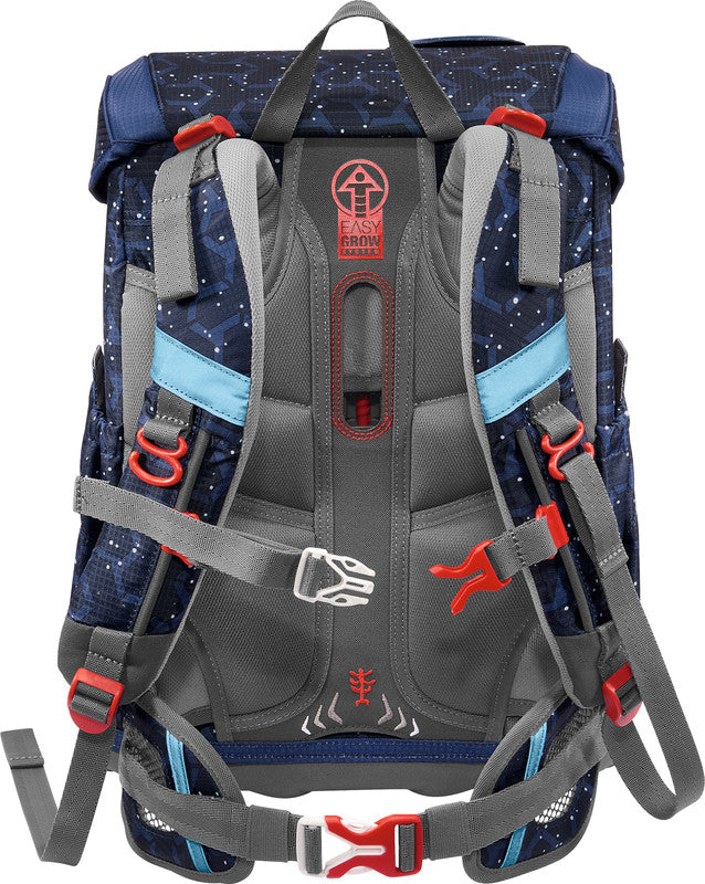 Step by Step Schulrucksack-Set Cloud – 5-teilig – Star Astronaut Cosmo – Recycelte Materialien