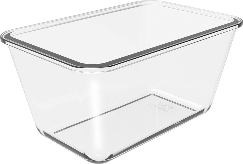 Rotho Pagamalu Choose & Mix Glasbehälter – 2 l, Borosilikatglas, transparent