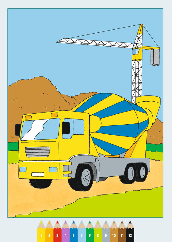 Ravensburger Malen nach Zahlen Malbuch, Karton, 21 × 29,5 cm, Mehrfarbig, ab 5 Jahren