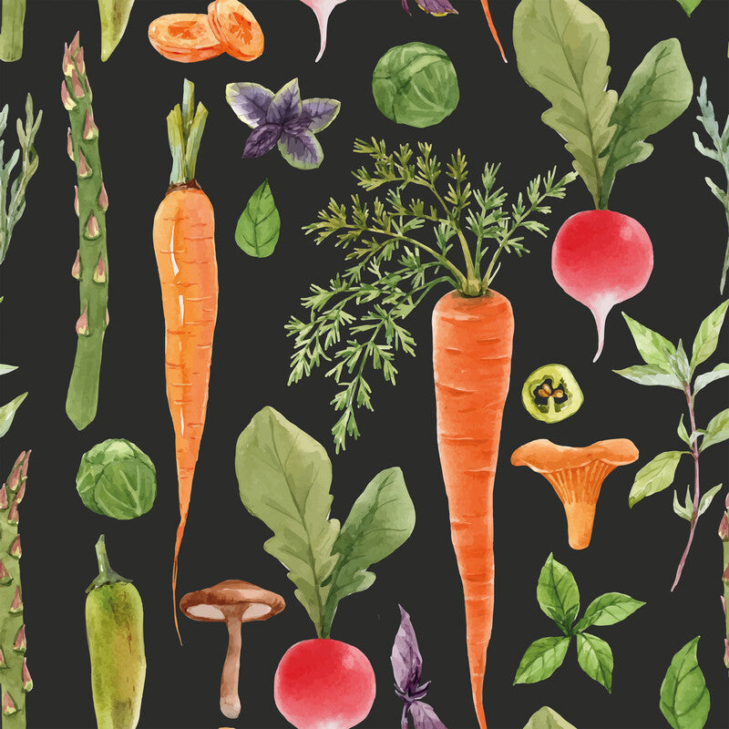 Fasana Servietten Veggie Day – 33 × 33 cm – 3-lagig, Tissue – 20 Stk., FSC