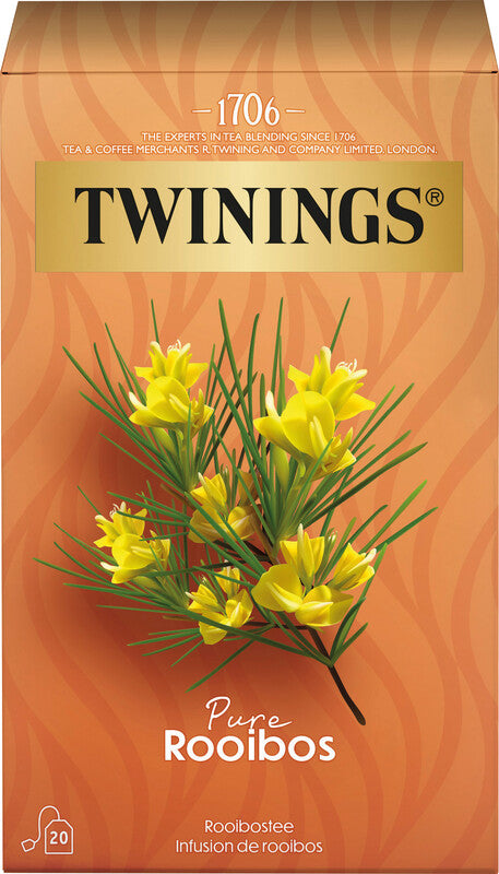 Twinings – Pure Rooibos – Teebeutel, Rooibos – 20 Beutel