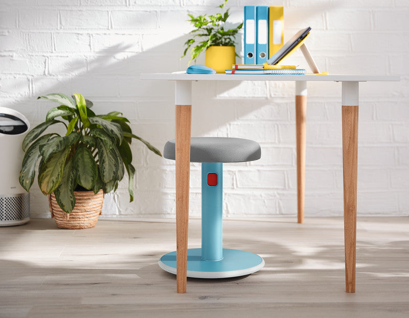 Leitz Hocker Ergo Cosy Active – Sitzhöhe 46–79 cm, 110 kg, grau