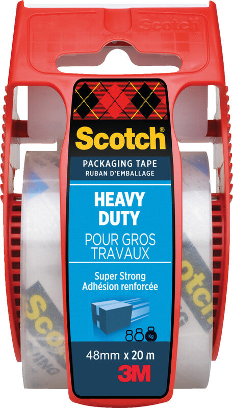 Scotch Verpackungsband – 48 mm × 20 m, transparent, extra stark