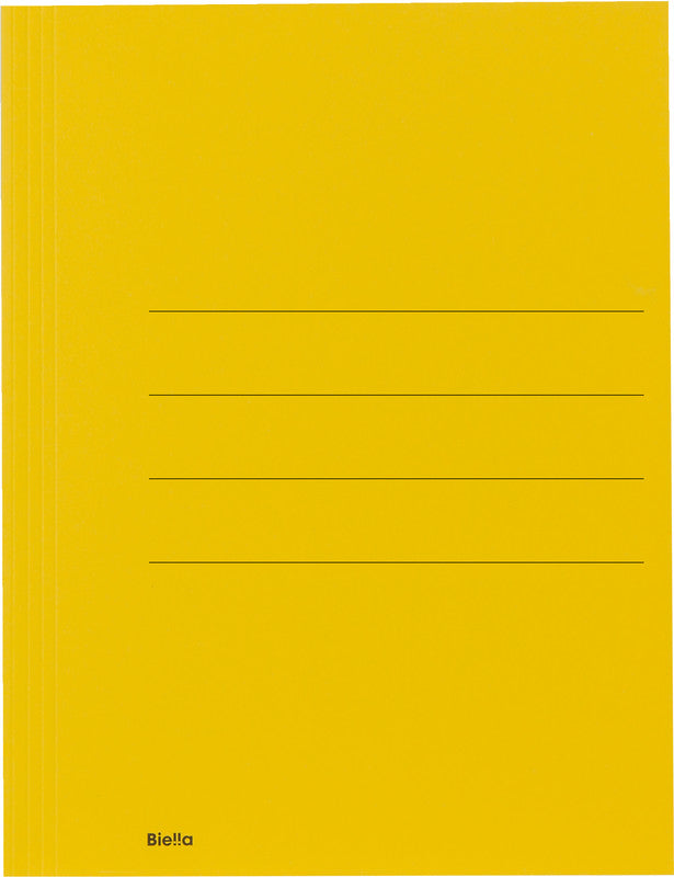 Biella Sammelmappe für A4, Karton, gelb