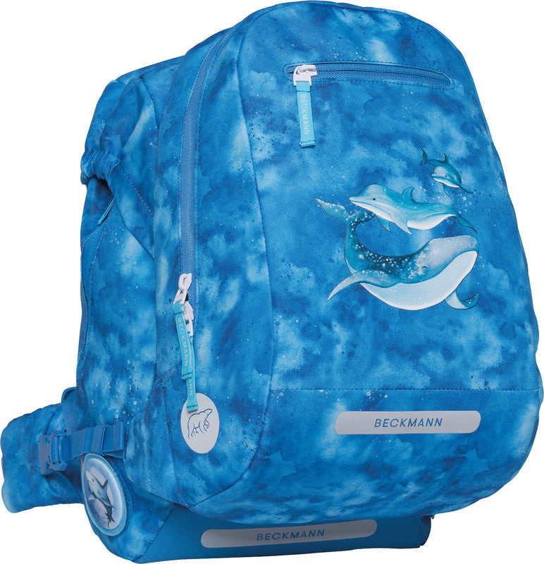 Beckmann Classic Schulrucksack 1st – Ocean – 24,0×37,0×25,0 cm – 22 l – Recycelte Materialien