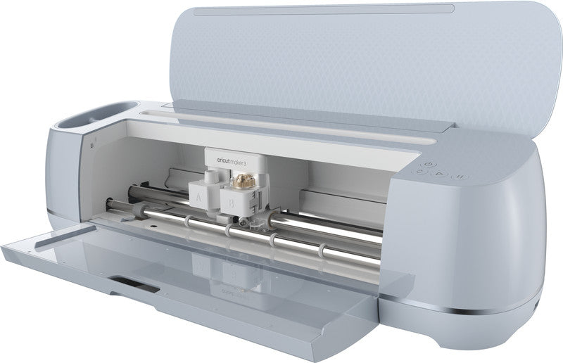 Cricut Schneideplotter Maker 3 – max. Breite 305 mm, Materialdicke 2,4 mm, Hellblau
