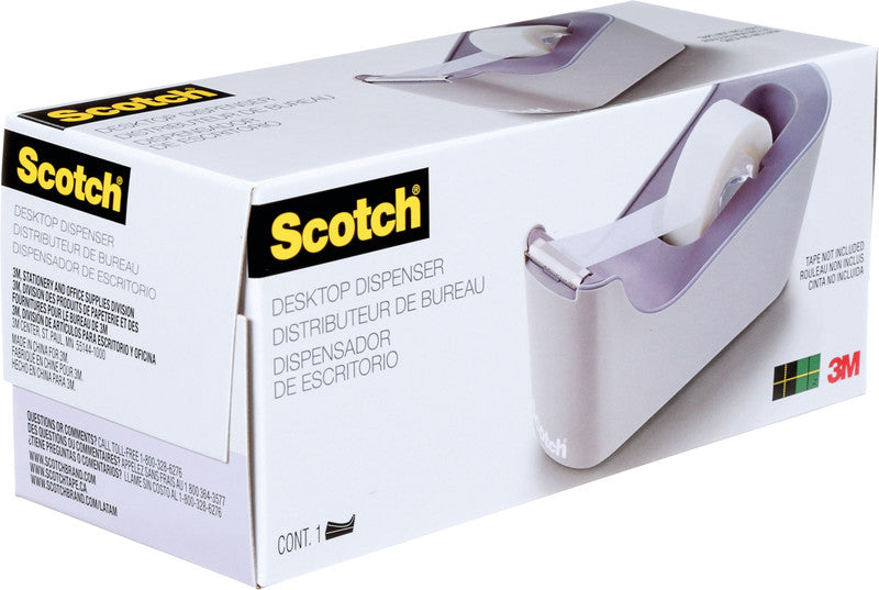 Scotch Tischabroller C18 – für Rollenbreite bis 19 mm, für Bandlänge bis 33 m, für Kern 1", rutschfest