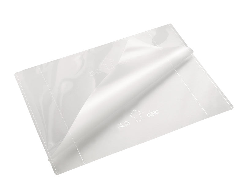 GBC Laminierfolien A4, glänzend – 75 µm, 216 × 303 mm, 100 Stk.