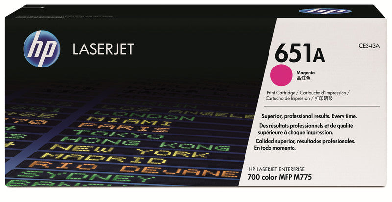 HP Toner 651A – magenta, 16000 Seiten
