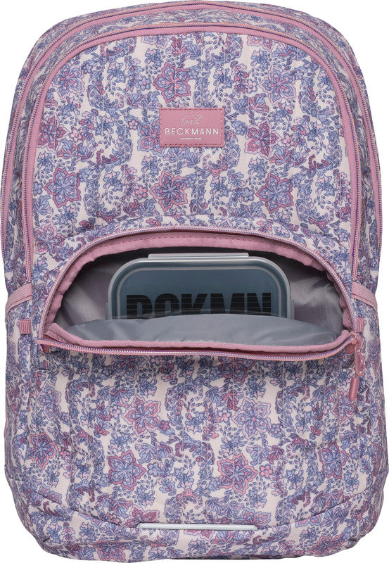 Beckmann Junior Sport Rucksack – Pink Quilt – aus recycelten Materialien