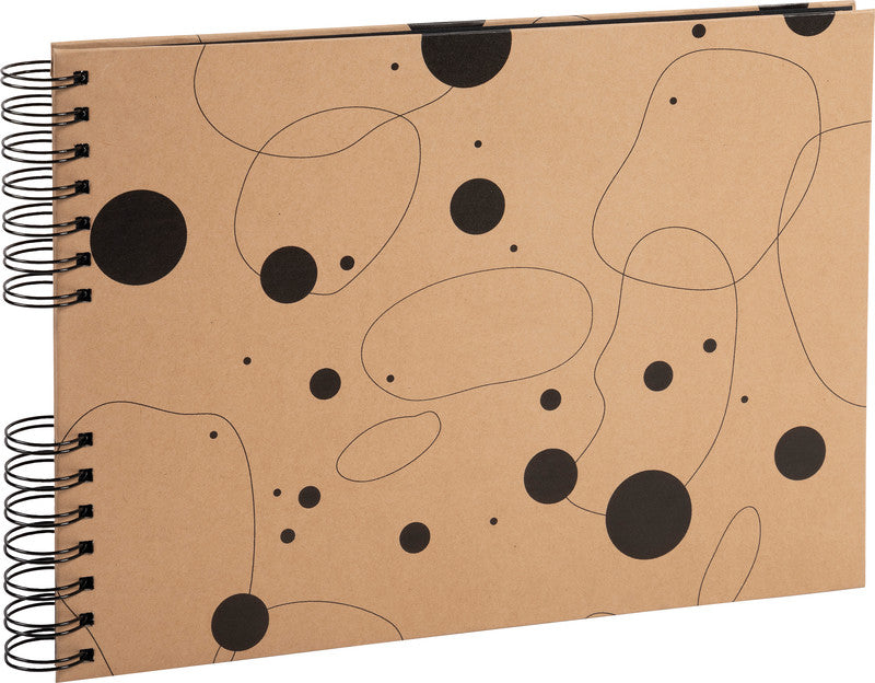 Exacompta Fotoalbum Wiro Eterneco – für 320 × 220 mm, Kraft, Spiralbindung, Karton