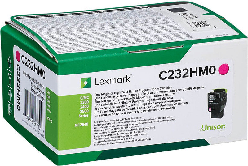 Lexmark Toner – magenta, 2300 Seiten