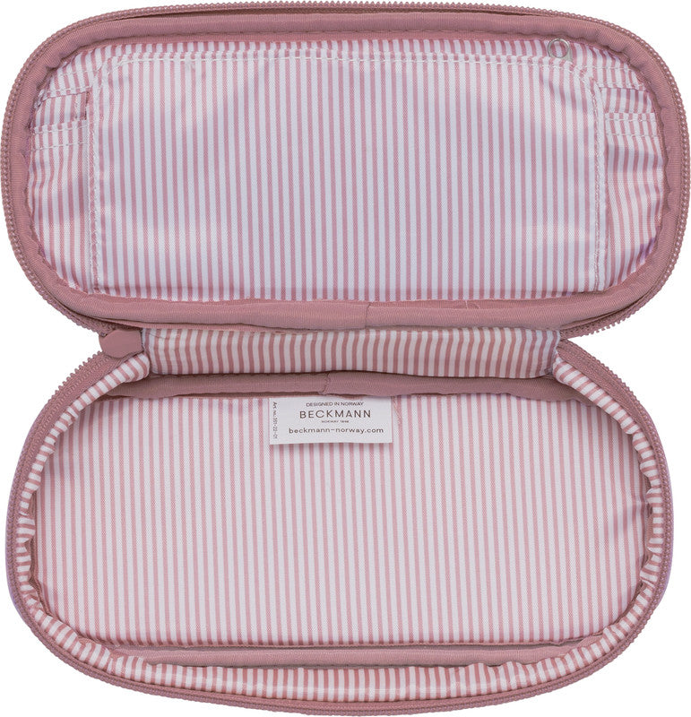 Beckmann City Etui, leer – Ash Rose – Kunststoff – 22 × 5 × 10 cm