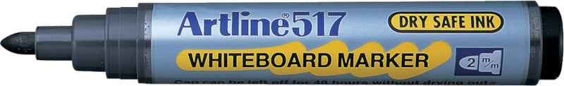 Artline Whiteboard-Marker 517 – Rundspitze 2 mm – sortiert – 4er-Set – trocken abwischbar