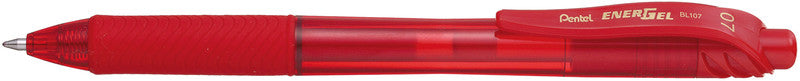 Pentel EnerGel X Gelschreiber – rot, 0,7 mm, schnelltrocknend, Druck, nachfüllbar
