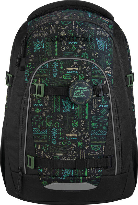 Coocazoo Mate Rucksack-Set – 3-teilig, Humedica – aus 100% recycelten PET-Flaschen