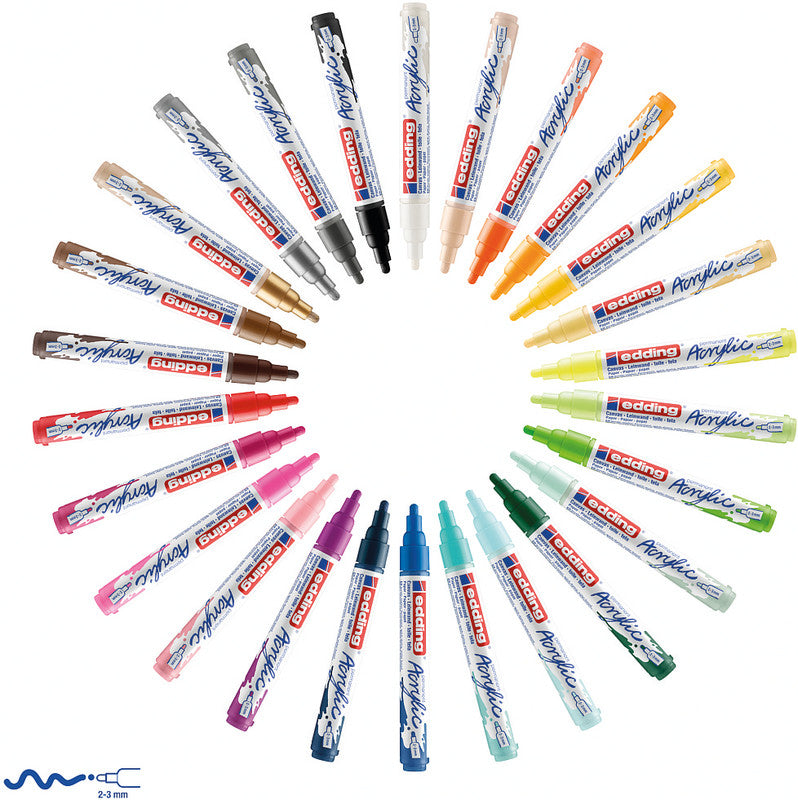 Edding Acrylmarker für Permanent-Marker – Nachtblau