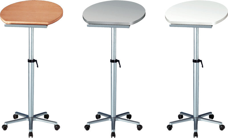 MAUL Stehtisch – 60 × 52 × 75–120 cm – Buche – Höhenverstellbar