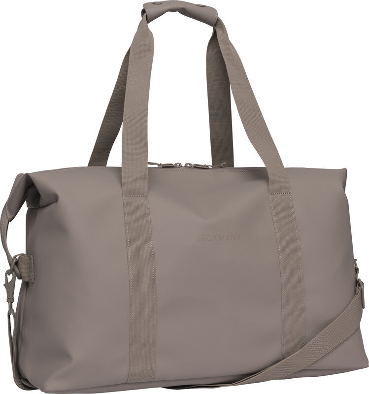 Beckmann Reisetasche – 45 l, rPET, Warm Grey, 50 × 32 × 25 cm