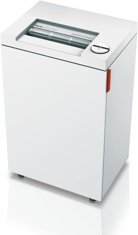 Ideal 2445/CC2 – Aktenvernichter, DIN P-5, Partikelschnitt 2 × 15 mm, 10 Blatt, 35 l, A4