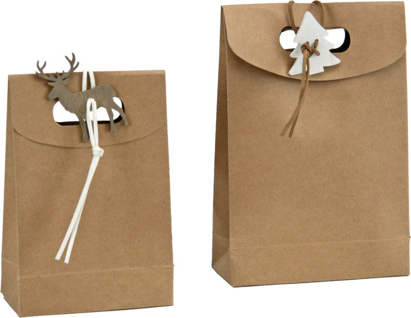 Stafil Geschenkbeutel – Natur, Papier – 120 × 150 mm