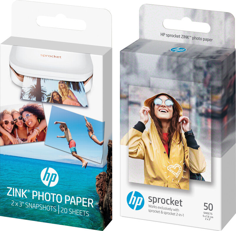 HP Sprocket Studio Fotopapier – glänzend, 102 × 152 mm, 240 g/m², 80 Blatt – für HP Sprocket Studio