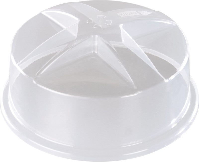 Xavax S Capo – Mikrowellenhaube Ø 22 × 10,3 cm, Kunststoff, transparent