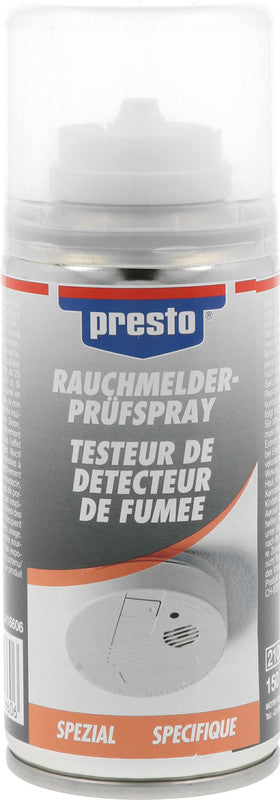Presto Rauchmelder-Prüfspray – 150 ml – für Rauchmelder