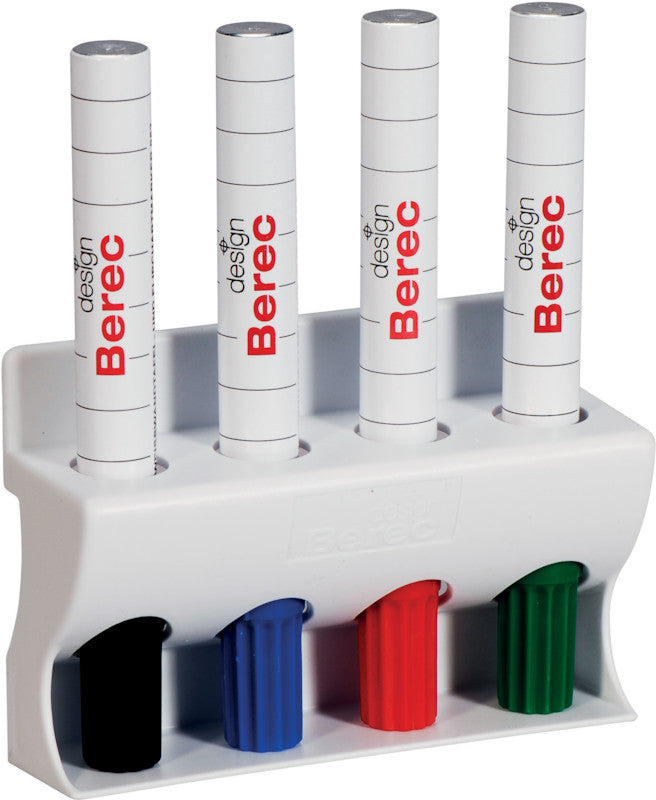 Berec Stiftehalter für Whiteboard – 4 Stifte