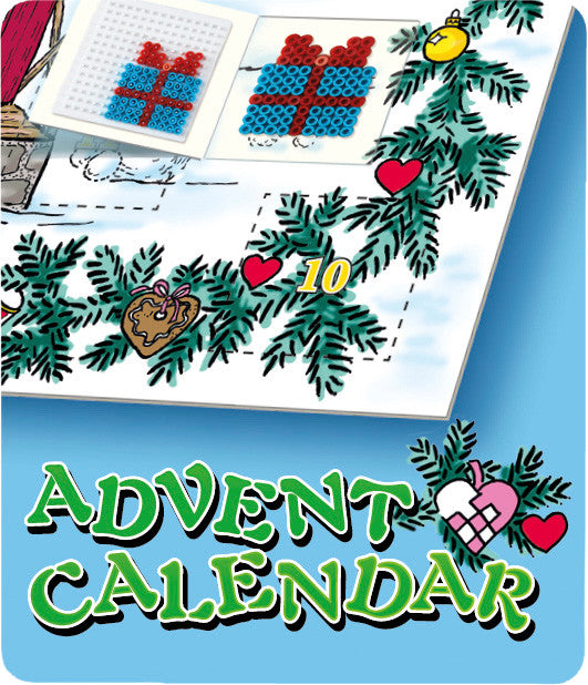 Hama Adventskalender – ab 5 Jahren – ca. 5000 Perlen – 430 × 275 × 40 mm