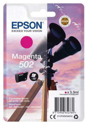 Epson Tintenpatrone 502, Magenta