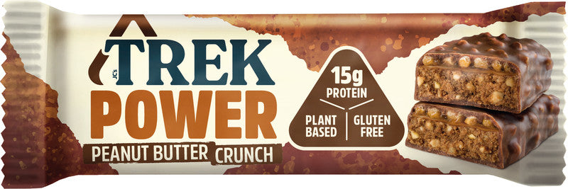 Trek Energieriegel – Peanut Butter Crunch, vegan, glutenfrei