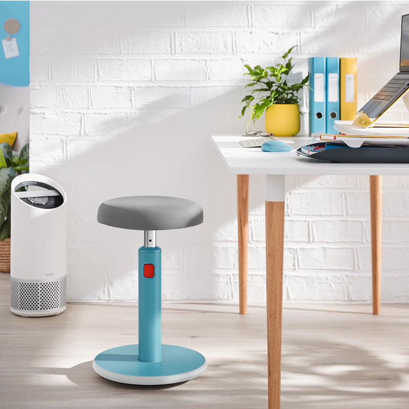 Leitz Hocker Ergo Cosy Active – Sitzhöhe 46–79 cm, 110 kg, grau