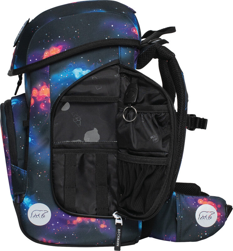 Beckmann Schulrucksack Plus Air – 6-teilig – Ninja Elements
