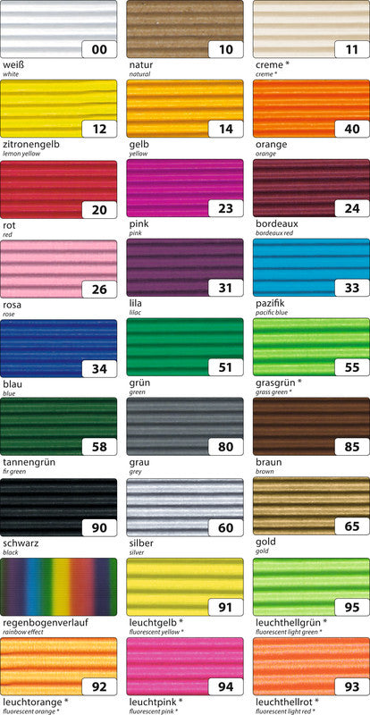 Folia Wellkarton – sortiert – 50 × 70 cm, 45 Bogen