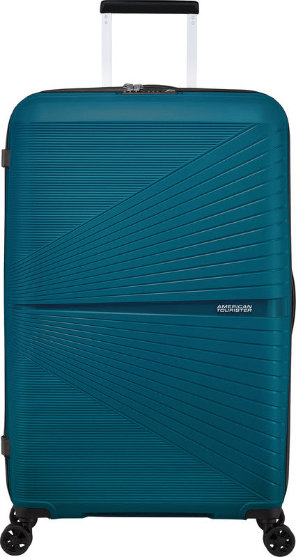 American Tourister Trolley Airconic – 101 l, Hartschale, 4 Doppelrollen, mit TSA, Petrol, 49 × 77 × 31 cm
